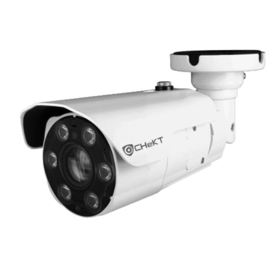 CHeKT CKIPAi5MP-B-MR 5 Megapixel Network Outdoor Bullet Camera with 2.7-13.5mm Lens CH-CKIPAi5MP-B-MR by CHeKT