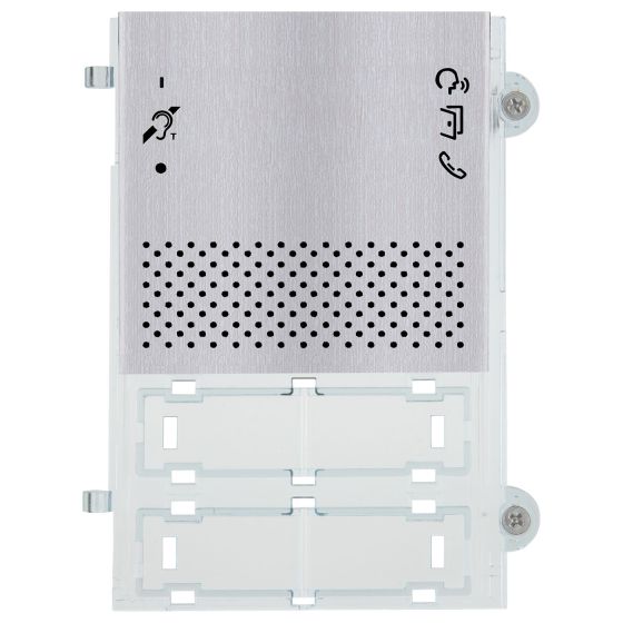 Elvox 41102-01 Pixel Audio Front Module Duplex Teleloop Grey 41102-01 by Elvox