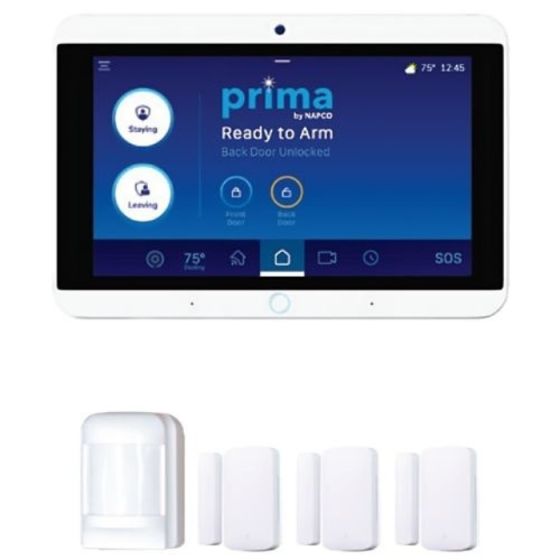 Napco PKIT1A Prima System Kit with AT&T Network, 3 Window/Doors & Motion PKIT1A by Napco