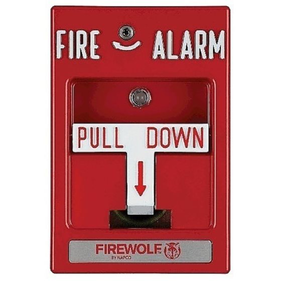 Napco FWC-FSLC-PULL2 Addressable Pull Station, Dual Action Hex Wrench Reset FWC-FSLC-PULL2 by Napco