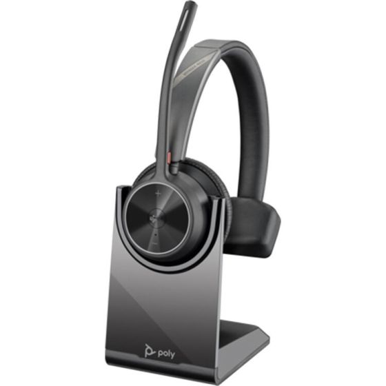 Polycom 77Y97AA Voyager 4310 Microsoft Teams Certified USB-C Headset with Charge Stand 77Y97AA by Polycom