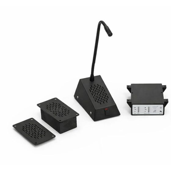 Contacta STS-K003-B-MESH-KIT Window Intercom System STS-K003-B-MESH-KIT by Contacta