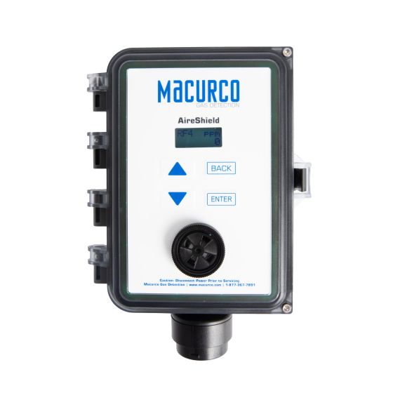 Macurco AS-D22-765-765-B Digital AireShield, 2 Remote Sensor, Sensor 1 & Sensor 2: R-404A, 2,000 ppm, Add On Buzzer AS-D22-765-765-B by Macurco