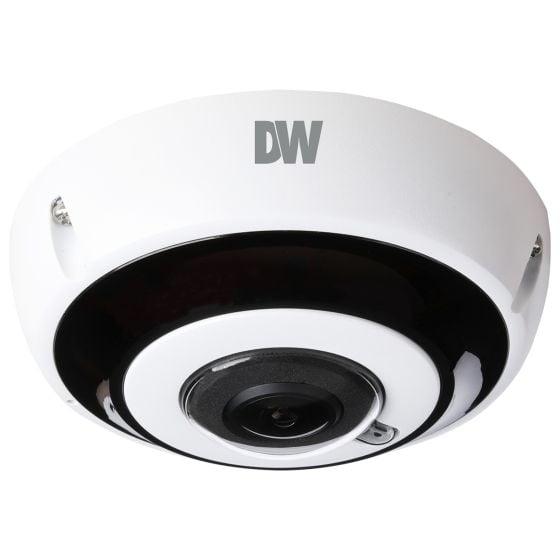 Digital Watchdog DWC-XFFA12AiC1 12 Megapixel Network IP Indoor/Outdoor AI CloudCam Fisheye Camera with 1.5mm Lens DWC-XFFA12AiC1 by Digital Watchdog