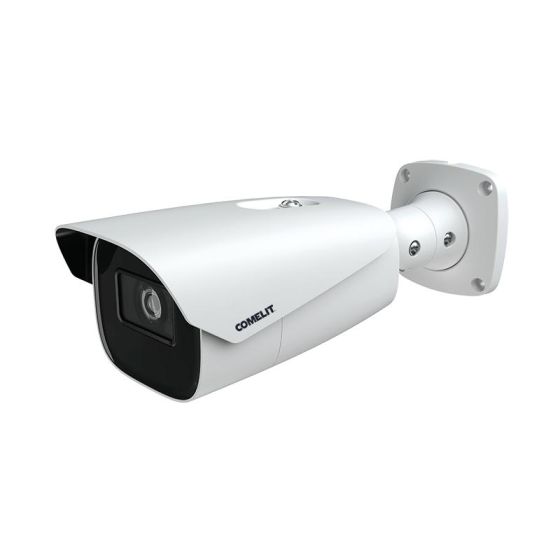 Comelit IPLPRA04ZSWA 4 Megapixel Network IR Outdoor LPR Camera with 8-32mm Lens IPLPRA04ZSWA by Comelit