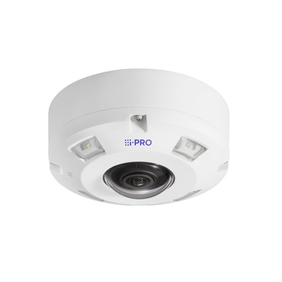 Panasonic WV-X45701-F1L 12.5 Megapixel Network IP Outdoor IR Sensor AI Fisheye Camera with 1.7mm Lens WV-X45701-F1L by Panasonic
