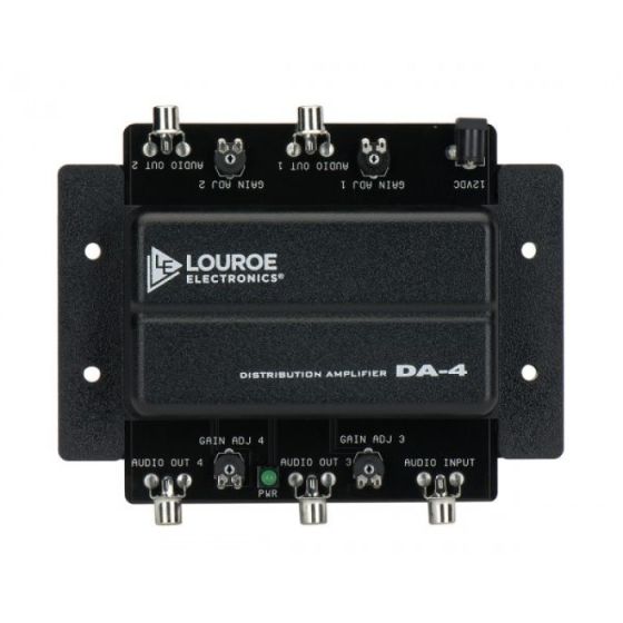 Louroe Electronics LE-224 4 Zone Distribution Amplifier LE-224 by Louroe Electronics
