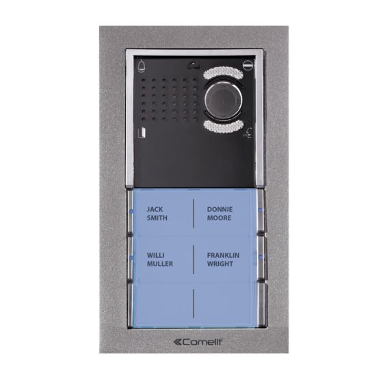 Comelit IV4S EZ-Pack Video Entry Panel Kit (Surface) 4 Button IV4S by Comelit