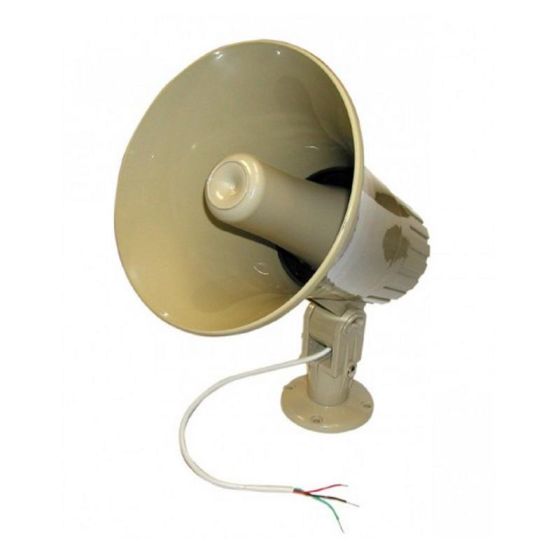 MG Electronics HS-17T 8" Indoor/Outdoor Multi-Purpose Paging Horn HS-17T by MG Electronics