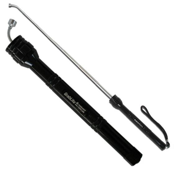 Triplett TT-110 6 Bright High Intensity LED Flashlight with a 21" Telescoping Flex End Magnet TT-110 by Triplett