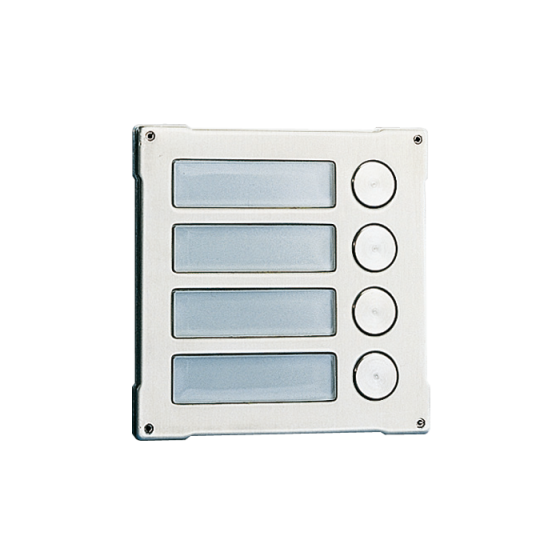 Comelit 3064S 4-Buttons Module for Simplebus and ViP System, Vandalcom Series 3064S by Comelit