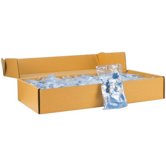 ICC IC107E5VWH CAT 5e EZ Modular Connector, 400 Pack, White IC107E5VWH by ICC