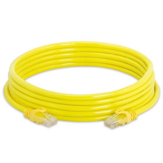 Triplett RWC-PATCH Patch Cable, Cat6, 15", Yellow RWC-PATCH by Triplett