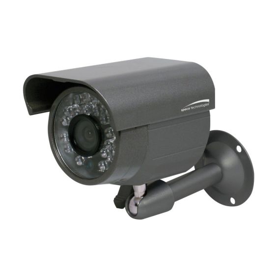Speco CVC617T 1080p HD-TVI Outdoor IR Bullet Camera, 3.6mm Lens, Dark Grey Housing CVC617T by Speco