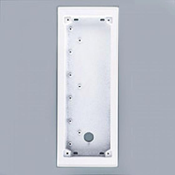 Alpha APG3W 3H X 1W Surface Back Box, White APG3W by Alpha