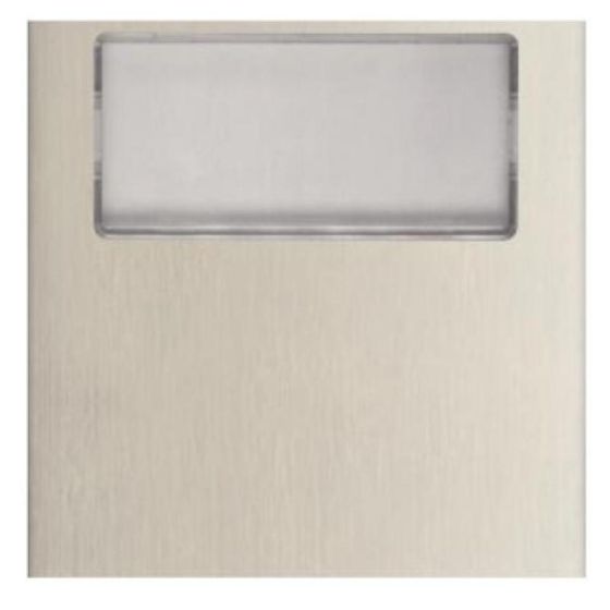 Alpha N3001-AL Panel Small Information Module, Aluminium N3001-AL by Alpha