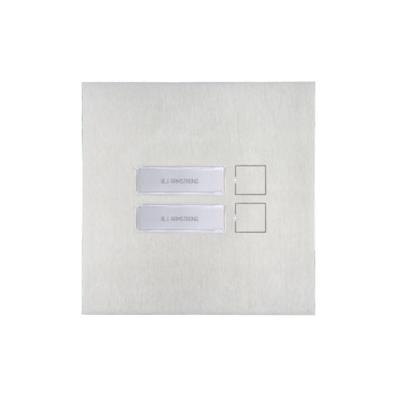 Comelit 3482 2 Button Module for SB and VIP Blank Nameplate 3482 by Comelit