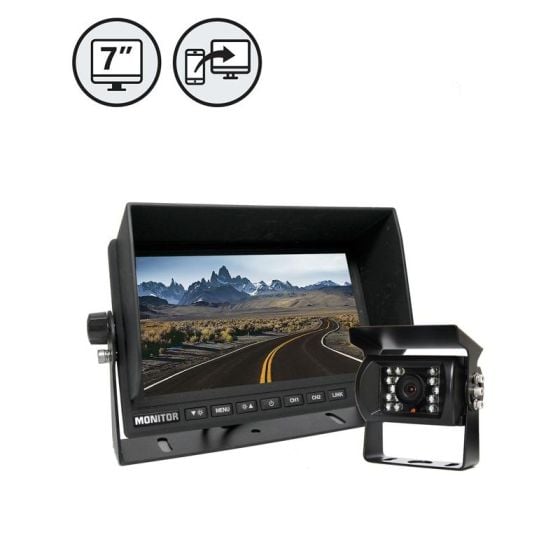 RVS RVS-ML700 700 TVL Backup Camera System With MirrorLink, 2.5mm Lens RVS-ML700 by RVS Systems