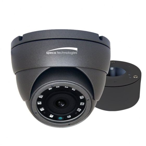 Speco VLDT4G 1080p HD-TVI/AHD/CVI Outdoor Analog Dome Camera, 3.6mm Lens VLDT4G by Speco