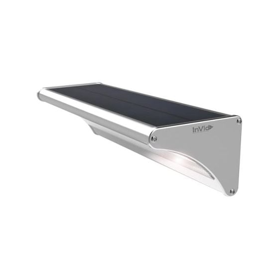 InVid ISL-SECURITY500 Metal Security Solar Light, 196' Lighting Range, 1100lm Brightness ISL-SECURITY500 by InVid