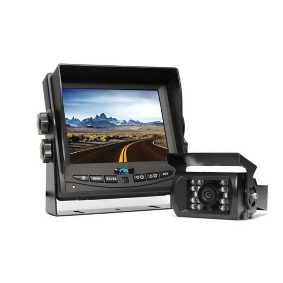 RVS Systems RVS-7706033-06 620 TVL Backup Camera, 5" Display, 33' and 2 x 16' Cables RVS-7706033-06 by RVS Systems