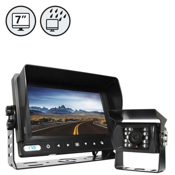 RVS Systems RVS-7706131 620 TVL Backup Camera With Waterproof Monitor, 66' Cable RVS-7706131 by RVS Systems