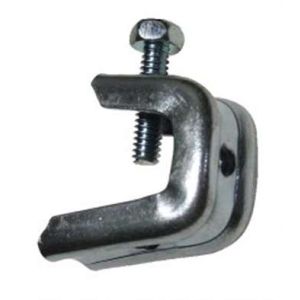 Platinum Tools JH965-50 Pressed Beam Clamp for 1/2" Flanges & 1/4"-20 Threaded Rod, 50 Box