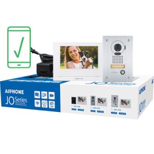 Aiphone JOS-1FW Mobile-Ready Box Set with Flush-Mount Door Station