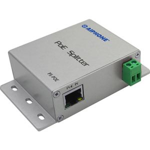 Aiphone PS-POE Splitter PoE for IX Series, Cat-5e/6, 24V DC