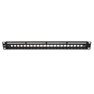 Platinum Tools 641-24U 24 Port Unshielded Unloaded Patch Panel