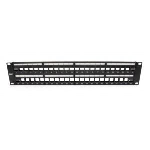 Platinum Tools 643-48U 48 Port Unshielded Unloaded Patch Panel