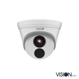 InVid VIS-P4TXIR28LC 4 Megapixel Day/Night Outdoor IR Turret Camera, 2.8mm Lens