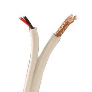 Security Dynamics SC500CCA CCA All Conductors 95% Braid Siamese Cable, 500 Feet