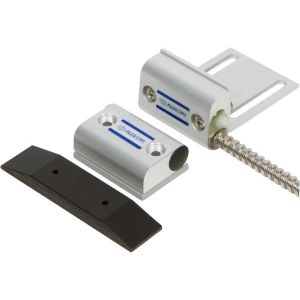 Nascom N505ASCD-STFB Overhead Door Rail Mount Open Loop Switch for Curtain Doors, Silver