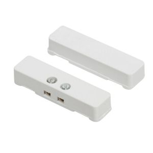 Nascom NC1012TW-SWFB Stick on Terminal Open Loop Switch with Stick on Cover White