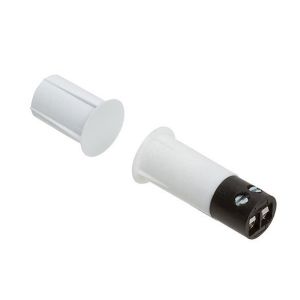 Nascom NC1175TW-SW Recessed 3/8" Stubby Terminal Press Fit Switch, White