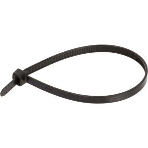 Nascom CABLETIE-UVB7 7" Cable Tie UV Black, Bagged in 100S