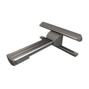 Crimson JS2-30S 30" Extension Short Throw Dual Stud Projector Arm, Silver