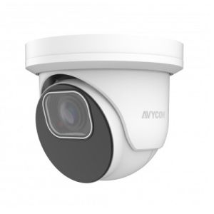Avycon AVC-NKE81M 8 Megapixel Outdoor IR Dome IP Camera, 2.7-13.5mm Lens, White