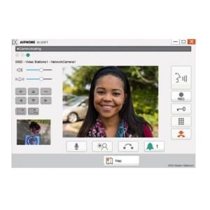 Aiphone IX-SOFT-MNSS PC Master Station with MASS Notification Capability