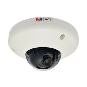 ACTi E912 5 Megapixel Indoor Mini Dome Camera, 2.1mm Lens