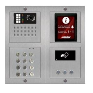 Alpha EPG2-DSS Stainless Steel Surface Digital Video Door Panel for G2+ System