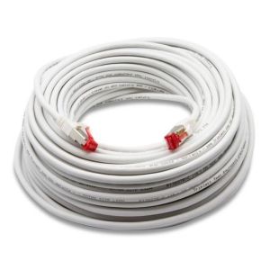 Triplett CAT6A-100WH CAT 6A 10GBPS Professional Grade, SSTP 26AWG Patch Cable 100' White