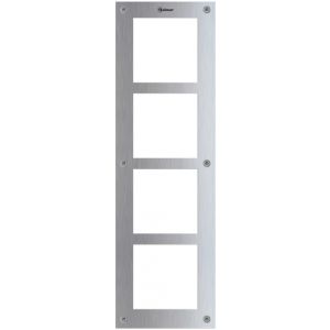 Alpha NX6004 4HX1W Module Panel Frame, NEXA, Stainless Steel