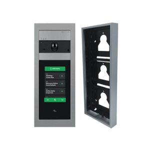 Comelit VA2S-IP 2 Button EZ-Pack Audio Entry Panel Kit, Flush Mount, IP Vandalcom Series for Simplebus
