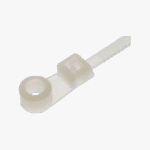 ENS CTM-8-W 8'' White Screw Mount Wire Tie, 100Pc/Bag, 50 Lbs Tensile Strength, 4.8*200mm