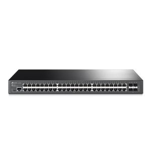 TP-Link SG3452 JetStream 48-Port Gigabit L2 Managed Switch with 4 SFP Slots