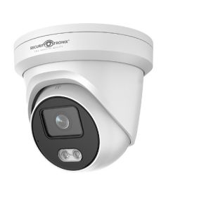 SecurityTronix ST-IP4FTD-CNV-2-8 4 Megapixel Outdoor Dome Camera with 2.8mm Lens, Black