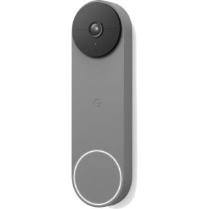 Google Nest GA02076-US Video Doorbell, Battery, Ash