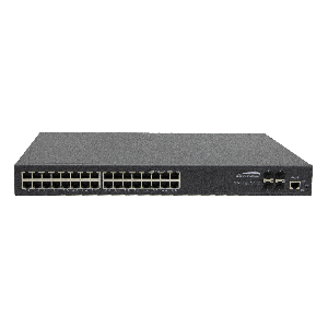 Speco P32S36GM 36-Port Managed Gigabit Switch with 32-ports PoE and 4xSFP Uplink